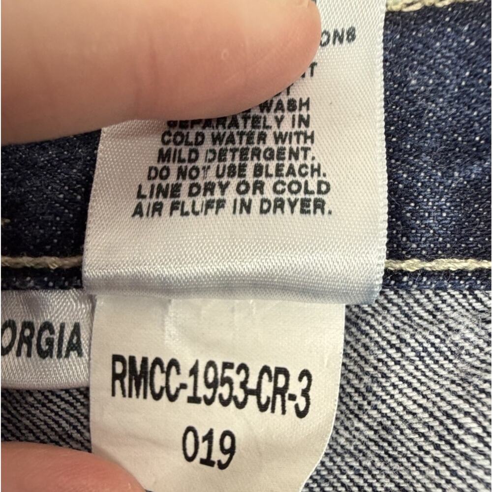 Cruel Girl Georgia Slim Jeans Womens 15 R Dark Wash Stretch Bootcut Indigo Denim - Picture 5 of 11